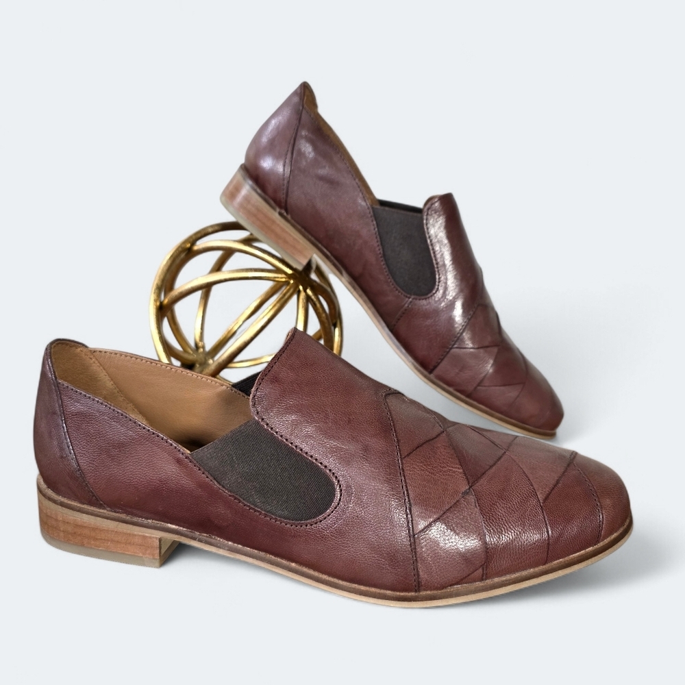 Coldwater Creek Toubkal Walk With Me Leather Loafers Women's Size 11